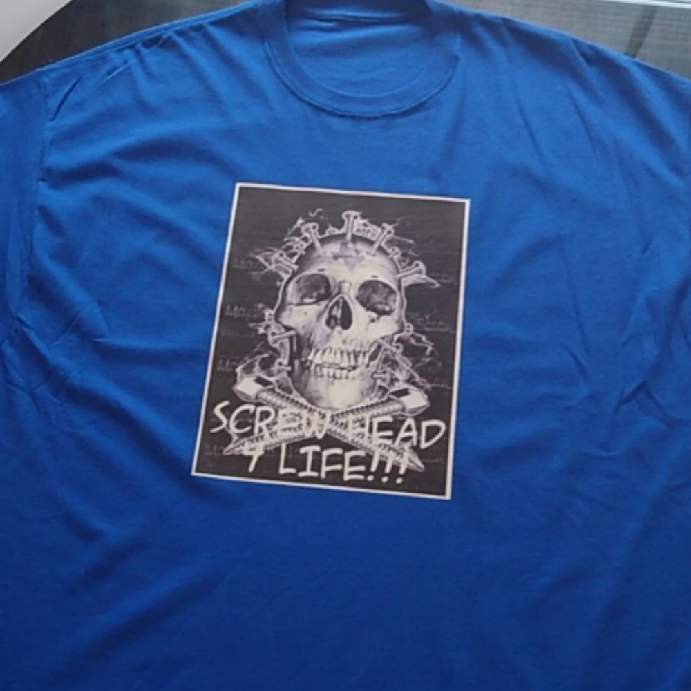 Screw Head 4 Life custom t shirt